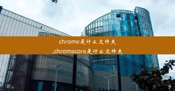 chrome是什么文件夹,chromecore是什么文件夹