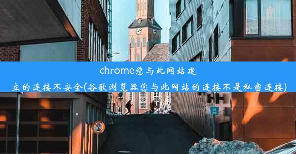 chrome您与此网站建立的连接不安全(谷歌浏览器您与此网站的连接不是私密连接)