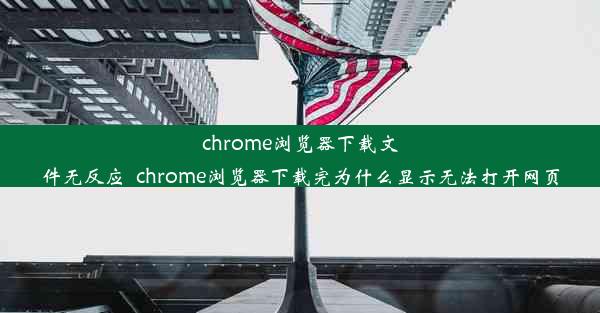 chrome浏览器下载文件无反应_chrome浏览器下载完为什么显示无法打开网页