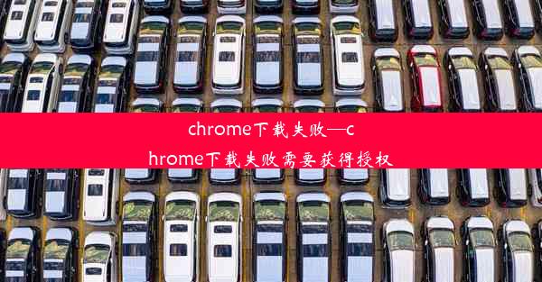 chrome下载失败—chrome下载失败需要获得授权