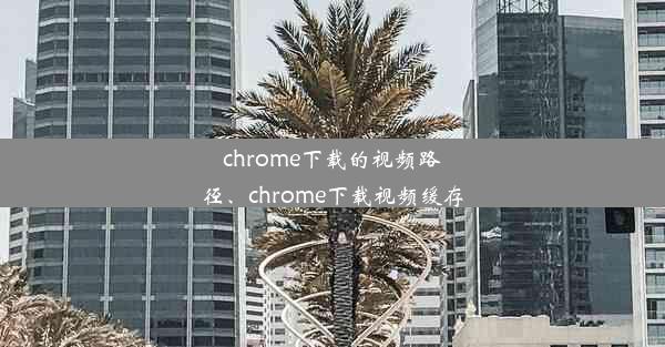 chrome下载的视频路径、chrome下载视频缓存