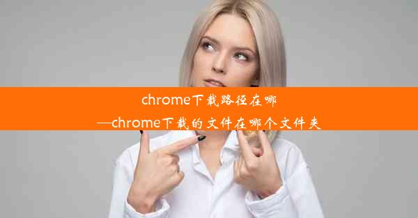 chrome下载路径在哪—chrome下载的文件在哪个文件夹