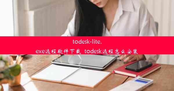 todesk-lite.exe远程软件下载_todesk远程怎么安装