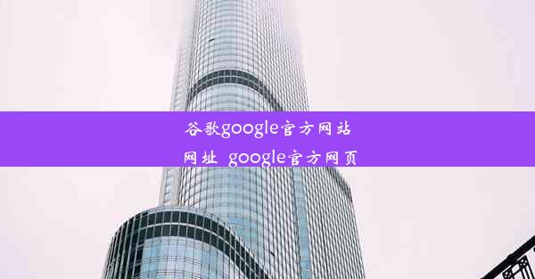 谷歌google官方网站网址_google官方网页