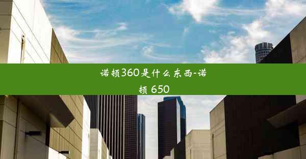 诺顿360是什么东西-诺顿 650