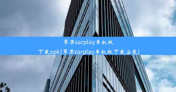 苹果carplay车机版下载apk(苹果carplay车机版下载安装)