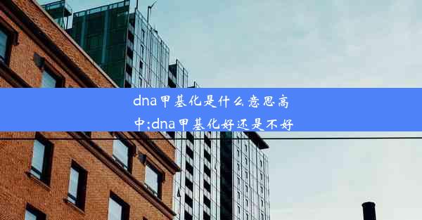 dna甲基化是什么意思高中;dna甲基化好还是不好