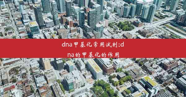 dna甲基化常用试剂;dna的甲基化的作用