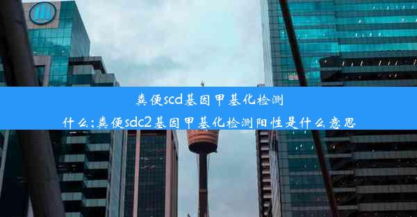 粪便scd基因甲基化检测什么;粪便sdc2基因甲基化检测阳性是什么意思